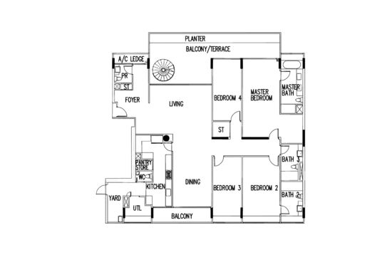 The Interlace - Floor Plan