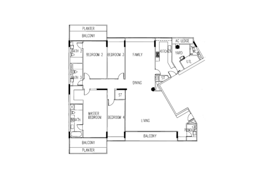 The Interlace - Floor Plan