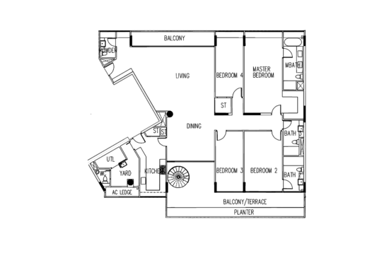 The Interlace - Floor Plan