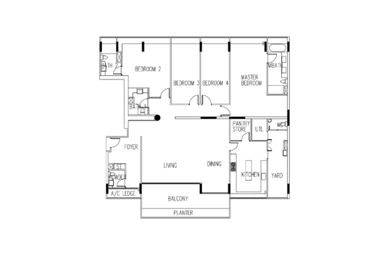 The Interlace - Floor Plan