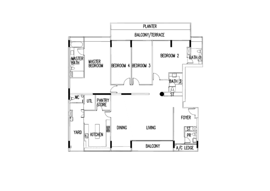 The Interlace - Floor Plan