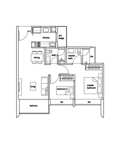Hundred Trees - Floor Plan