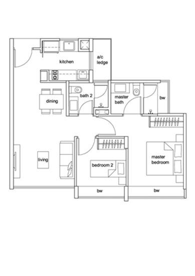 Hundred Trees - Floor Plan