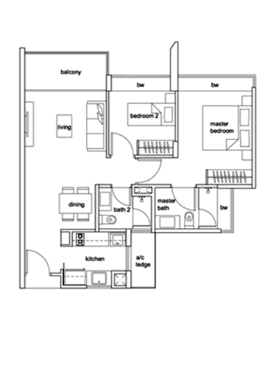 Hundred Trees - Floor Plan