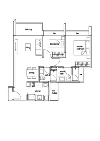Hundred Trees - Floor Plan