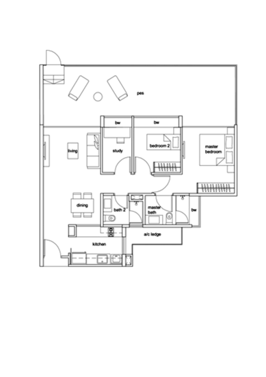 Hundred Trees - Floor Plan