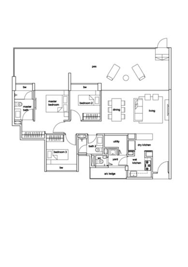 Hundred Trees - Floor Plan