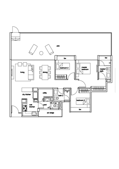 Hundred Trees - Floor Plan