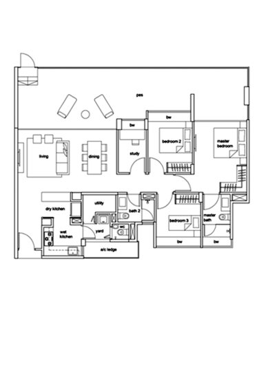 Hundred Trees - Floor Plan