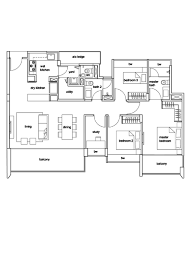 Hundred Trees - Floor Plan