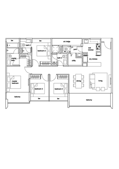 Hundred Trees - Floor Plan