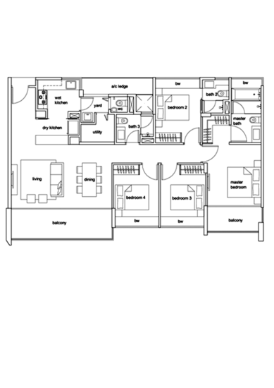 Hundred Trees - Floor Plan