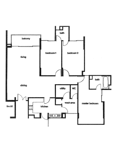 Asia Gardens - Floor Plan