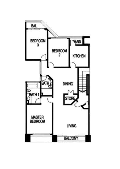Crescendo Building - Floor Plan