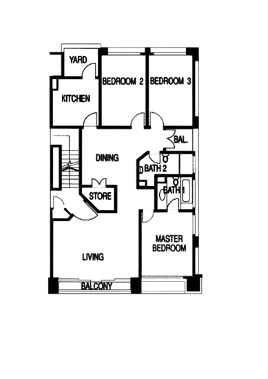 Crescendo Building - Floor Plan