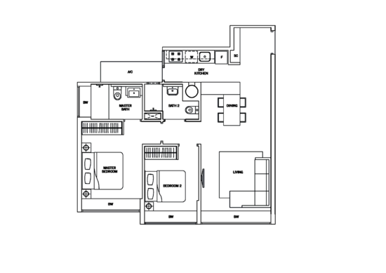 Flamingo Valley - Floor Plan
