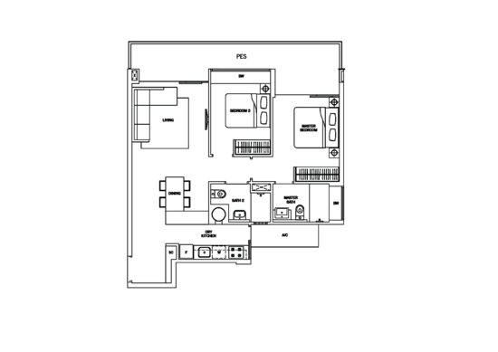 Flamingo Valley - Floor Plan