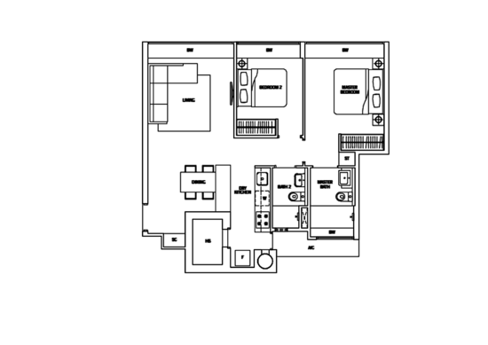 Flamingo Valley - Floor Plan