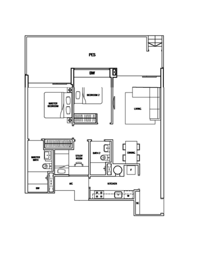 Flamingo Valley - Floor Plan