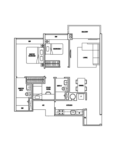 Flamingo Valley - Floor Plan