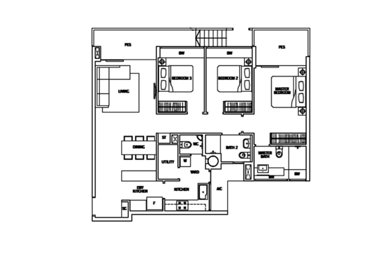 Flamingo Valley - Floor Plan