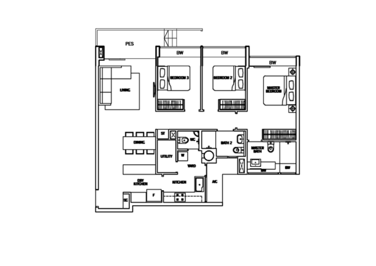 Flamingo Valley - Floor Plan