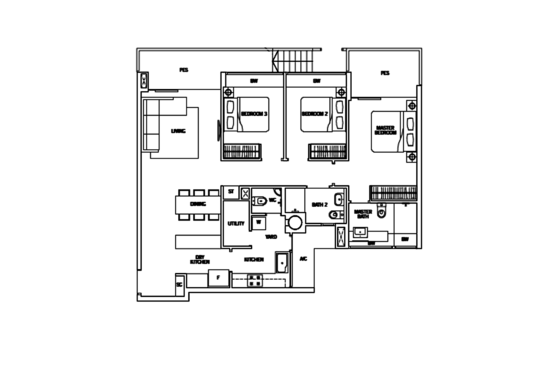 Flamingo Valley - Floor Plan