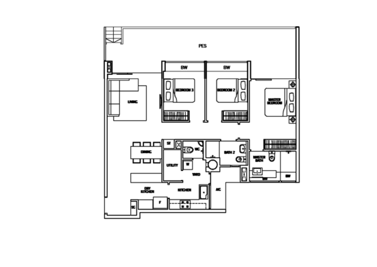 Flamingo Valley - Floor Plan