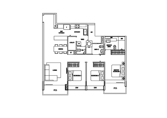 Flamingo Valley - Floor Plan