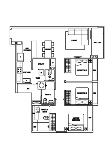 Flamingo Valley - Floor Plan
