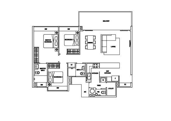 Flamingo Valley - Floor Plan