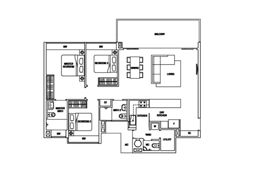 Flamingo Valley - Floor Plan