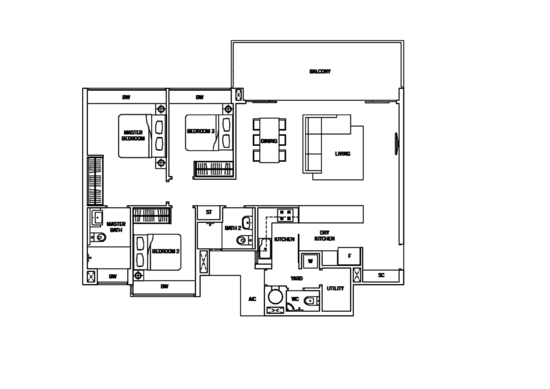 Flamingo Valley - Floor Plan