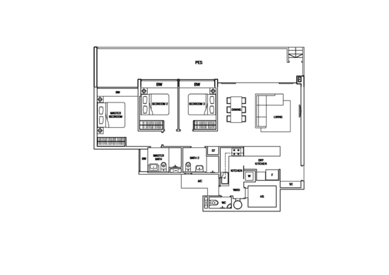 Flamingo Valley - Floor Plan