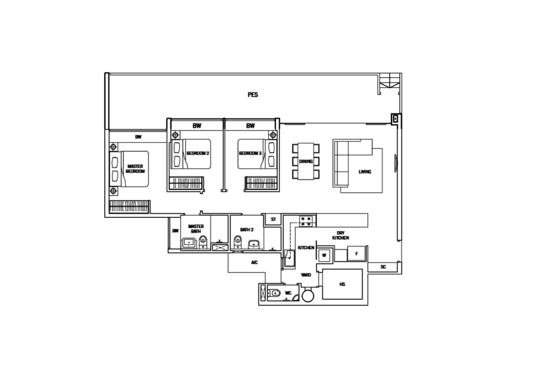Flamingo Valley - Floor Plan