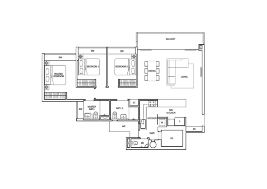 Flamingo Valley - Floor Plan