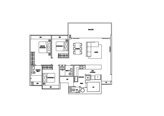 Flamingo Valley - Floor Plan