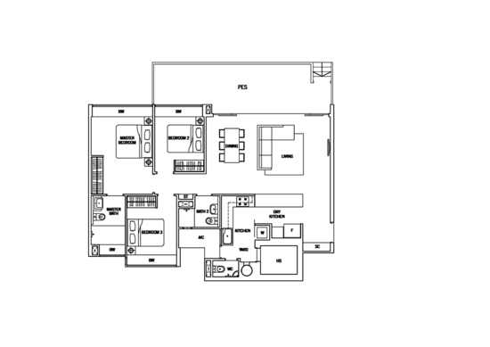 Flamingo Valley - Floor Plan