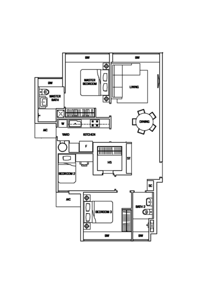 Flamingo Valley, 460 Siglap Road, 3 Bedrooms, 990 sqft, Condominium For Sale, by Clara Goh, 500199508 - PropertyGuru.com.sg