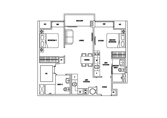 Flamingo Valley - Floor Plan