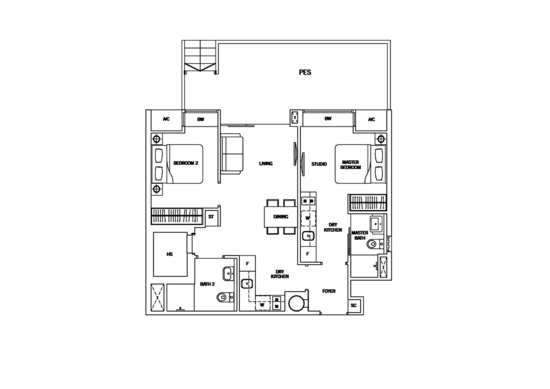 Flamingo Valley - Floor Plan