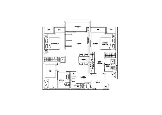 Flamingo Valley - Floor Plan