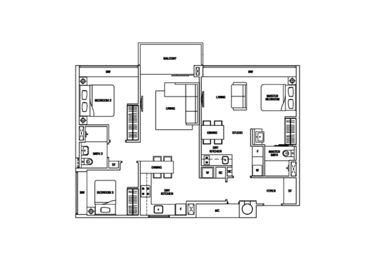 Flamingo Valley - Floor Plan