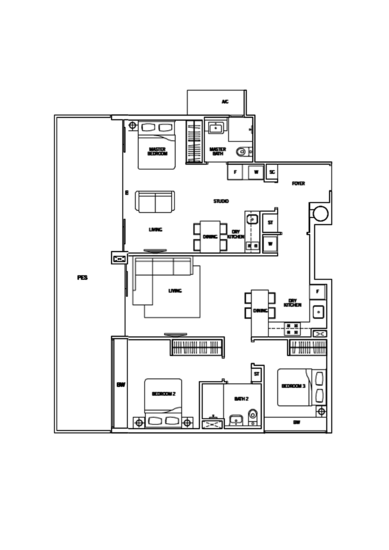 Flamingo Valley - Floor Plan