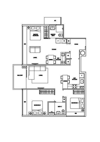 Flamingo Valley - Floor Plan