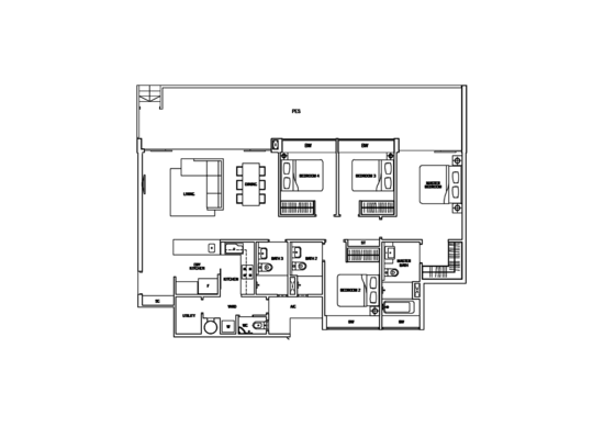 Flamingo Valley - Floor Plan
