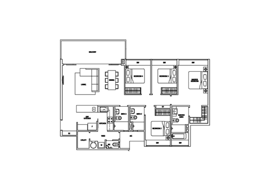 Flamingo Valley - Floor Plan