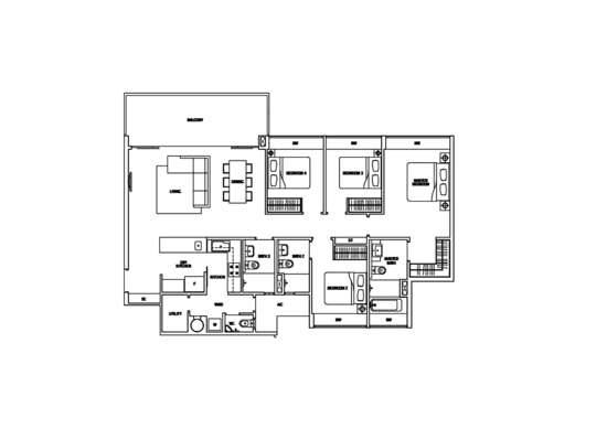 Flamingo Valley - Floor Plan