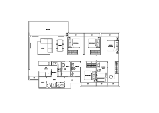 Flamingo Valley - Floor Plan