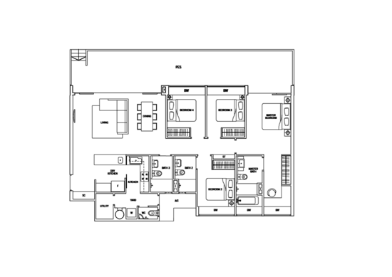 Flamingo Valley - Floor Plan